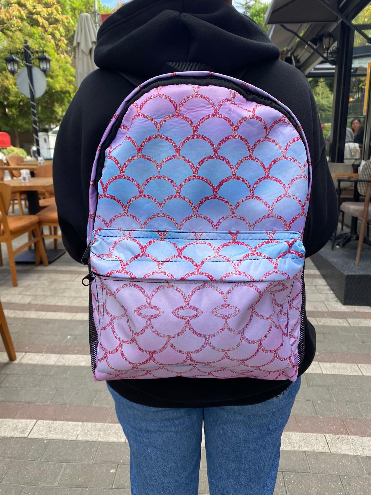 Mavimsi Tatlı Okul Günlük Sırt Çantası