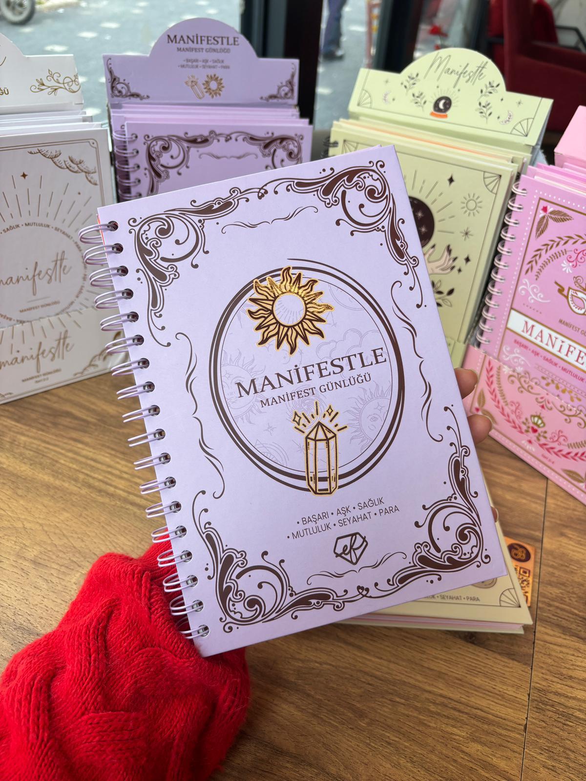 Mor Manifest Günlüğü Planlayacı Defter