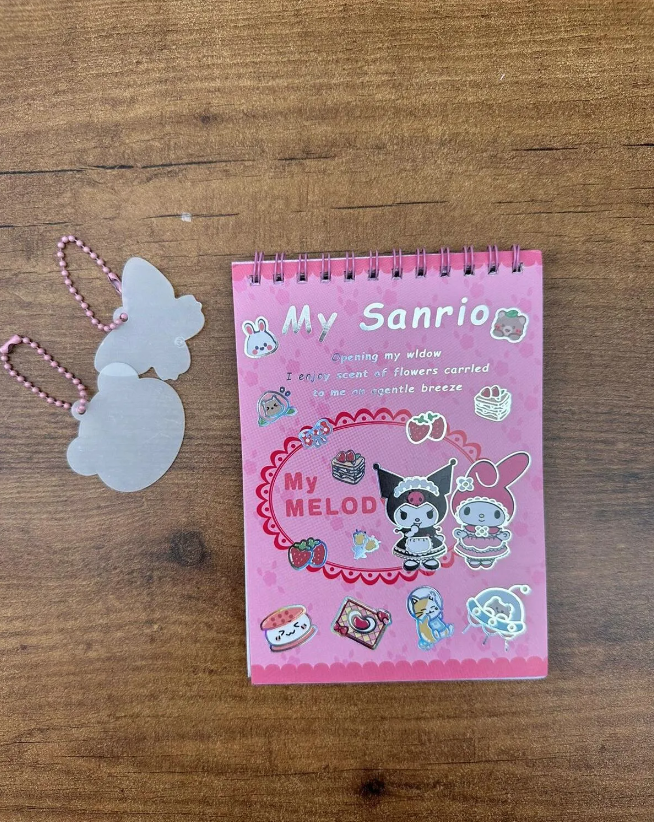 My Sanrio Kalpli Kuromi Hello Kitty Sticker Defter