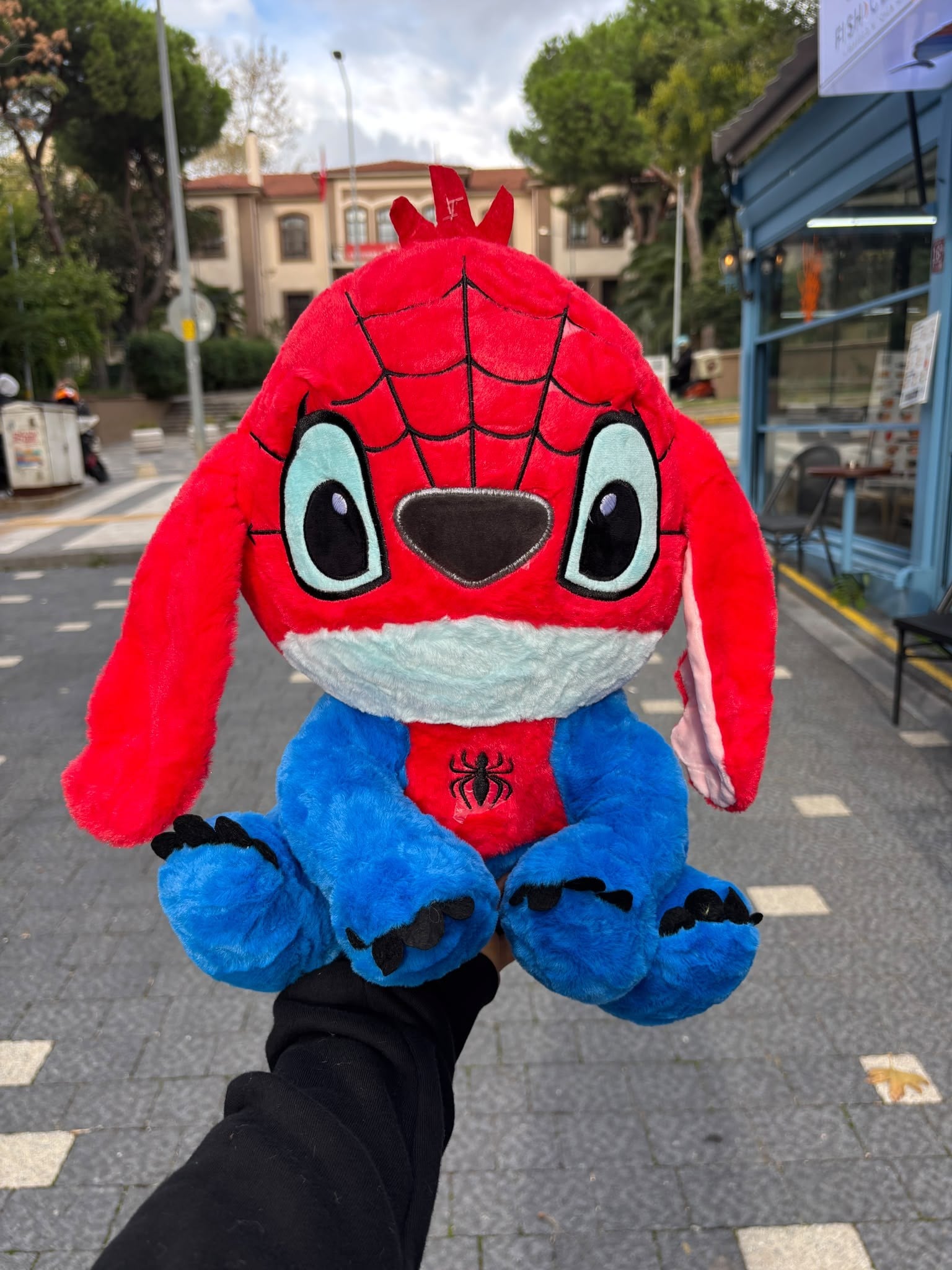 Örümcekadam Mahalle Abisi Stich Peluş