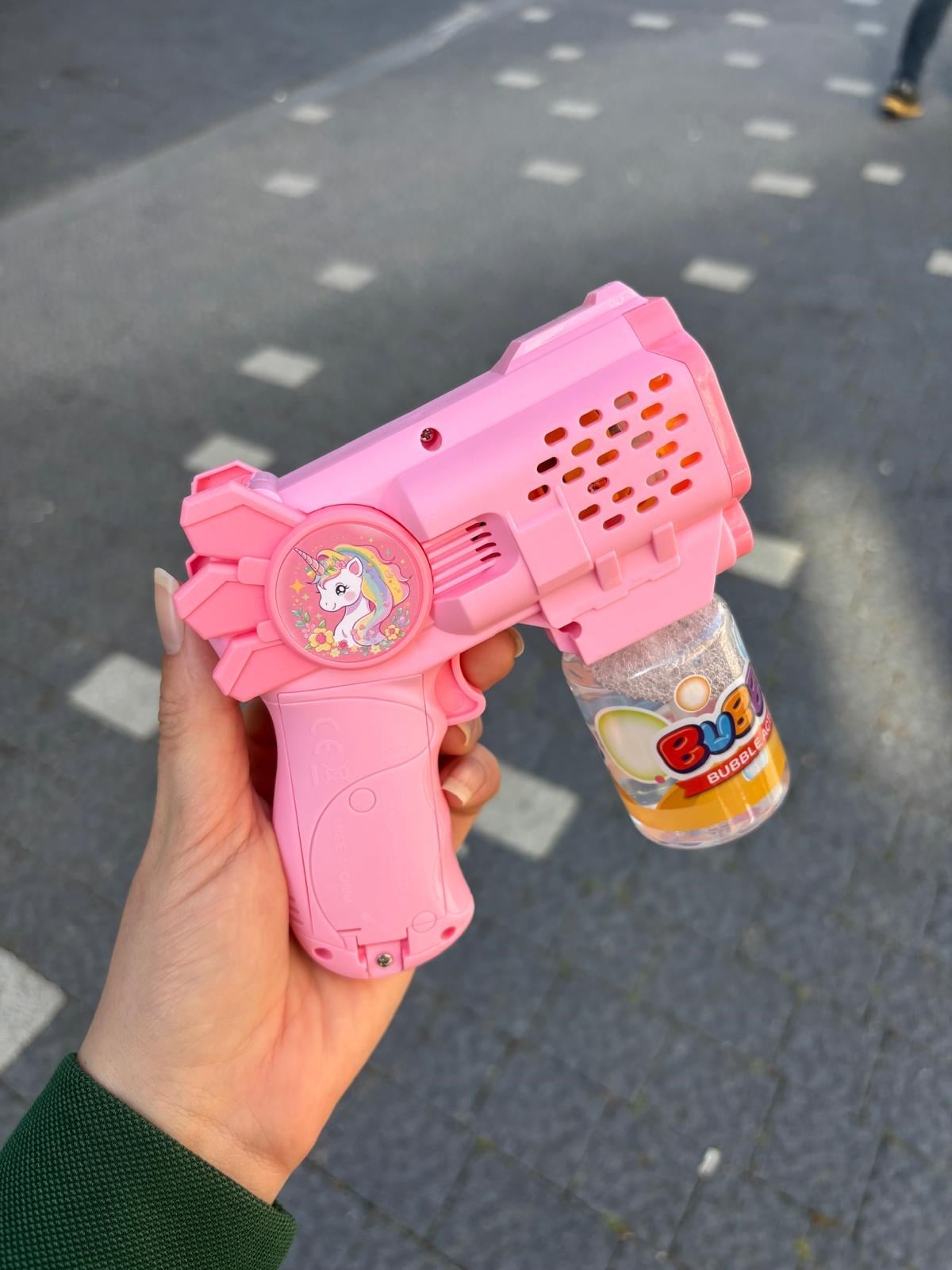 Pembe Köpük Tabancası