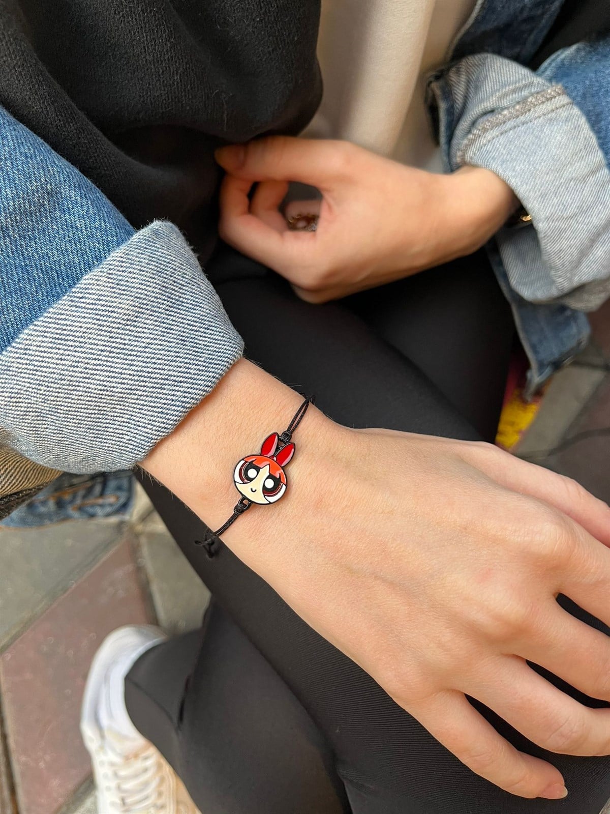 Powerpuff Girls Blossom Ayarlanabilir Bileklik