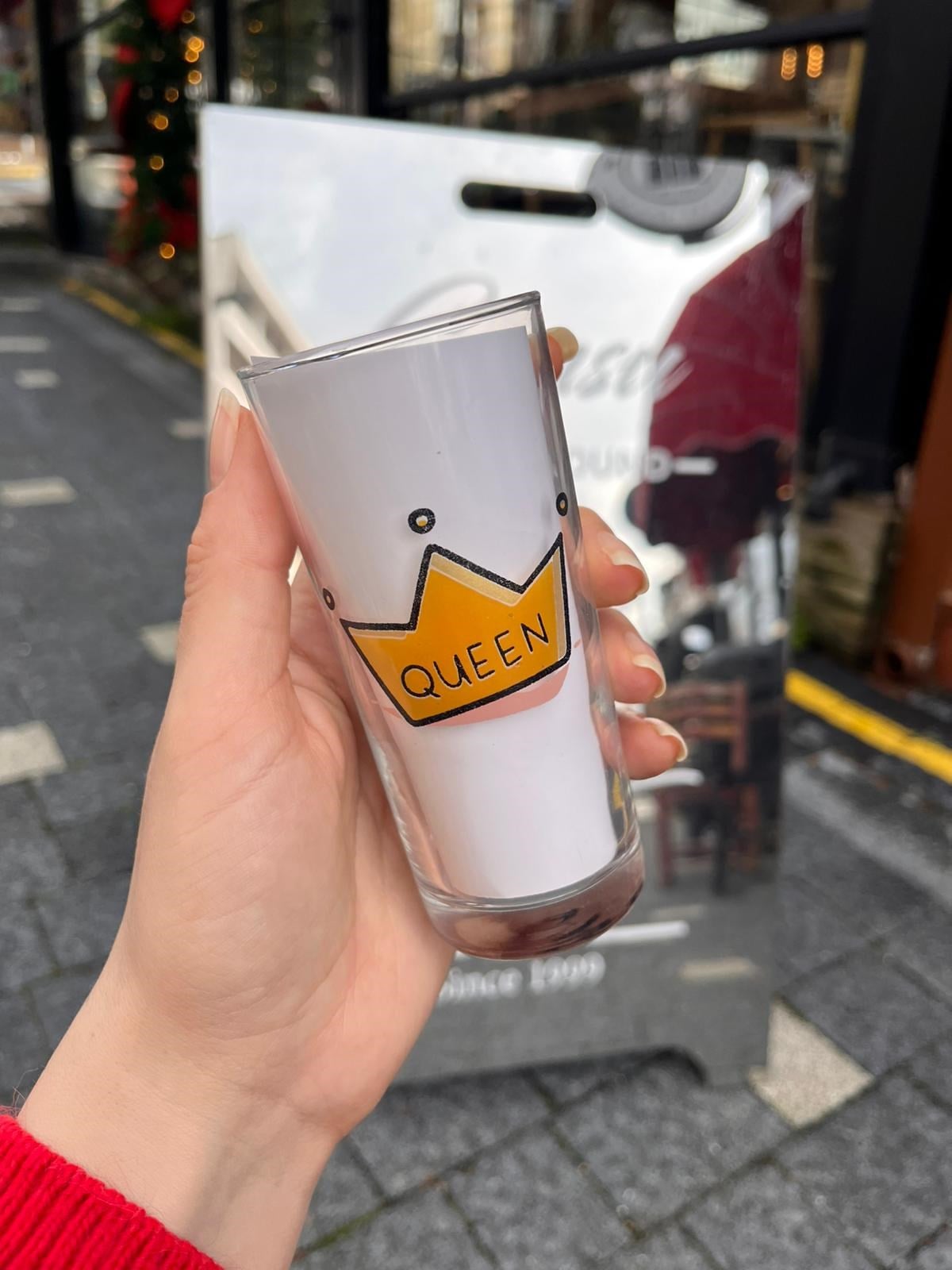 Queen Rakı Bardağı
