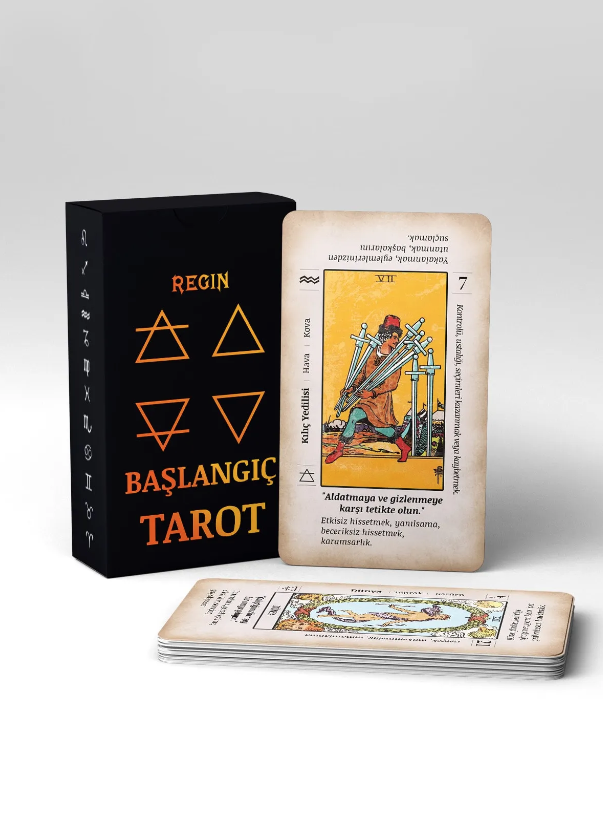 Regin Başlangıç Tarot Kitabı Ve Tarot Kartları