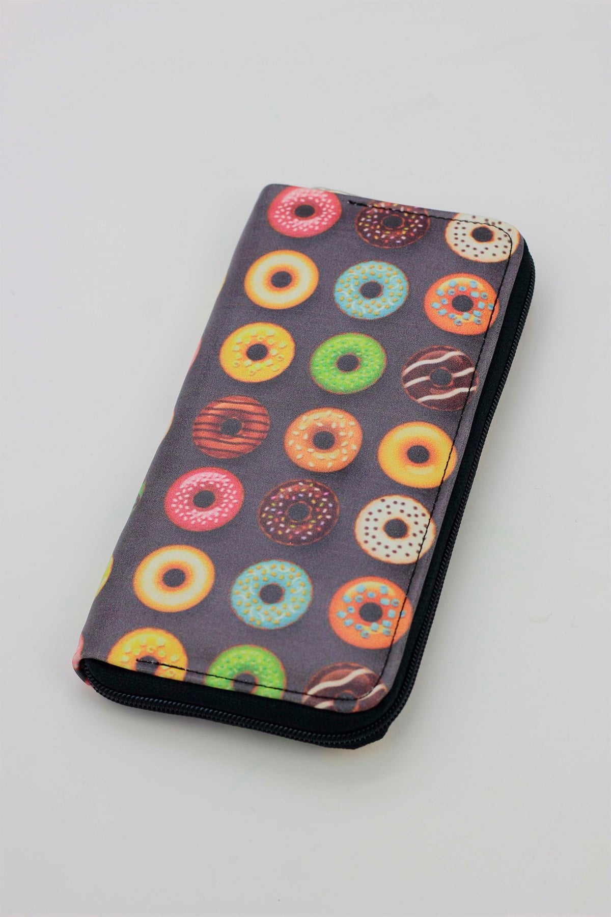 Renkli Donutlar Uzun Cüzdan