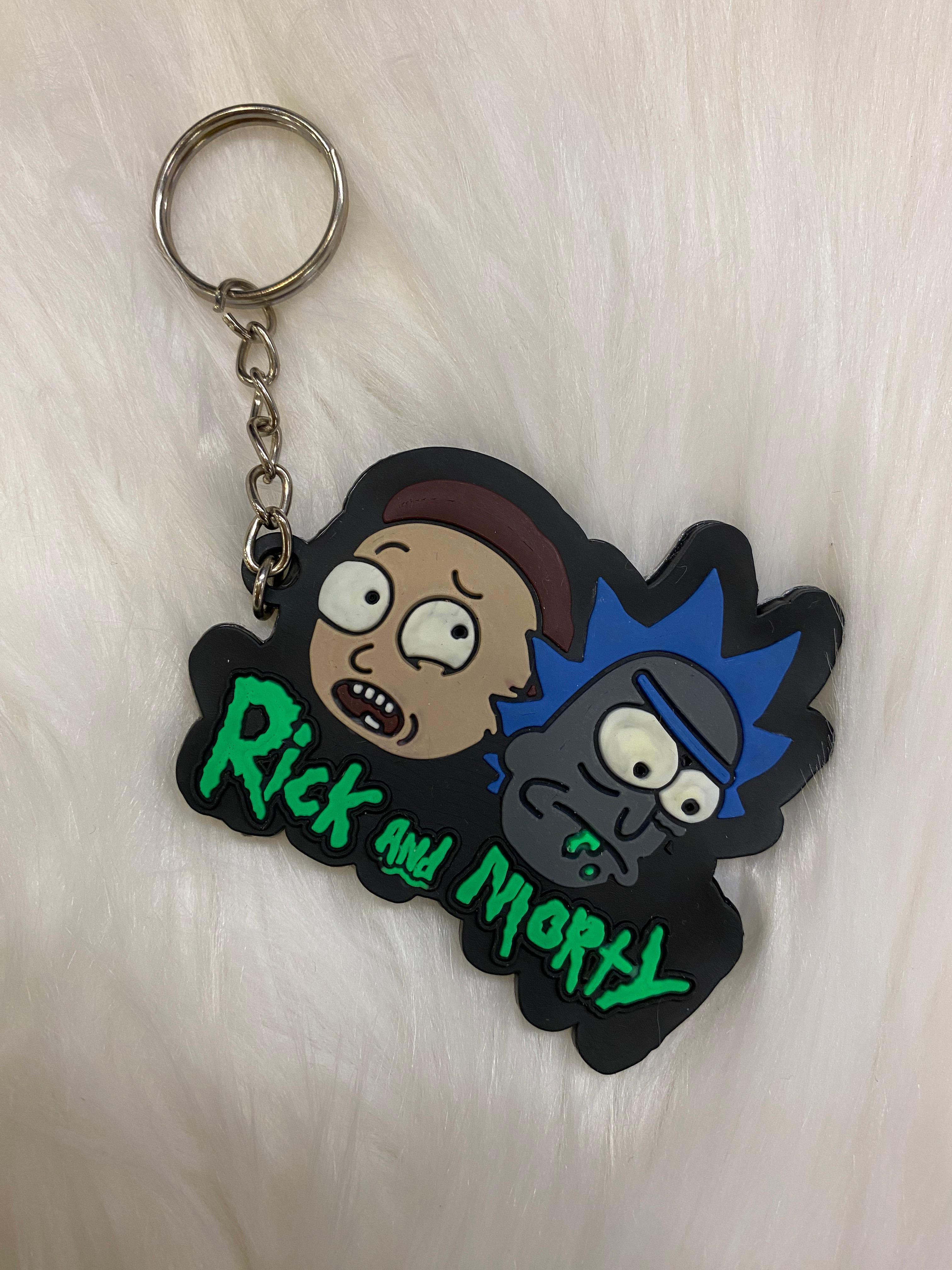 Rick And Morty Silikon Anahtarlık