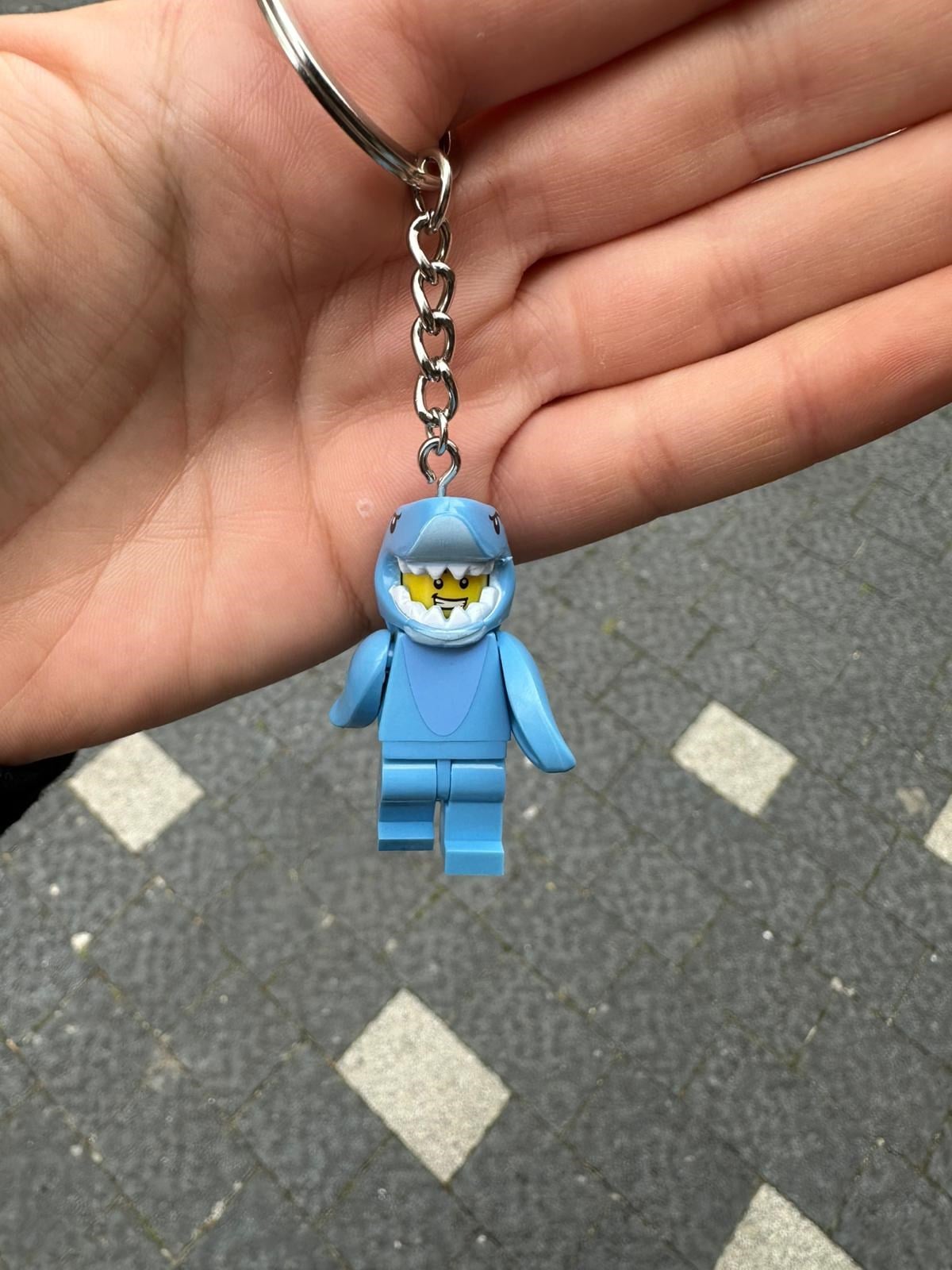 Shark Shaky Köpekbalığı Lego Anahtarlık