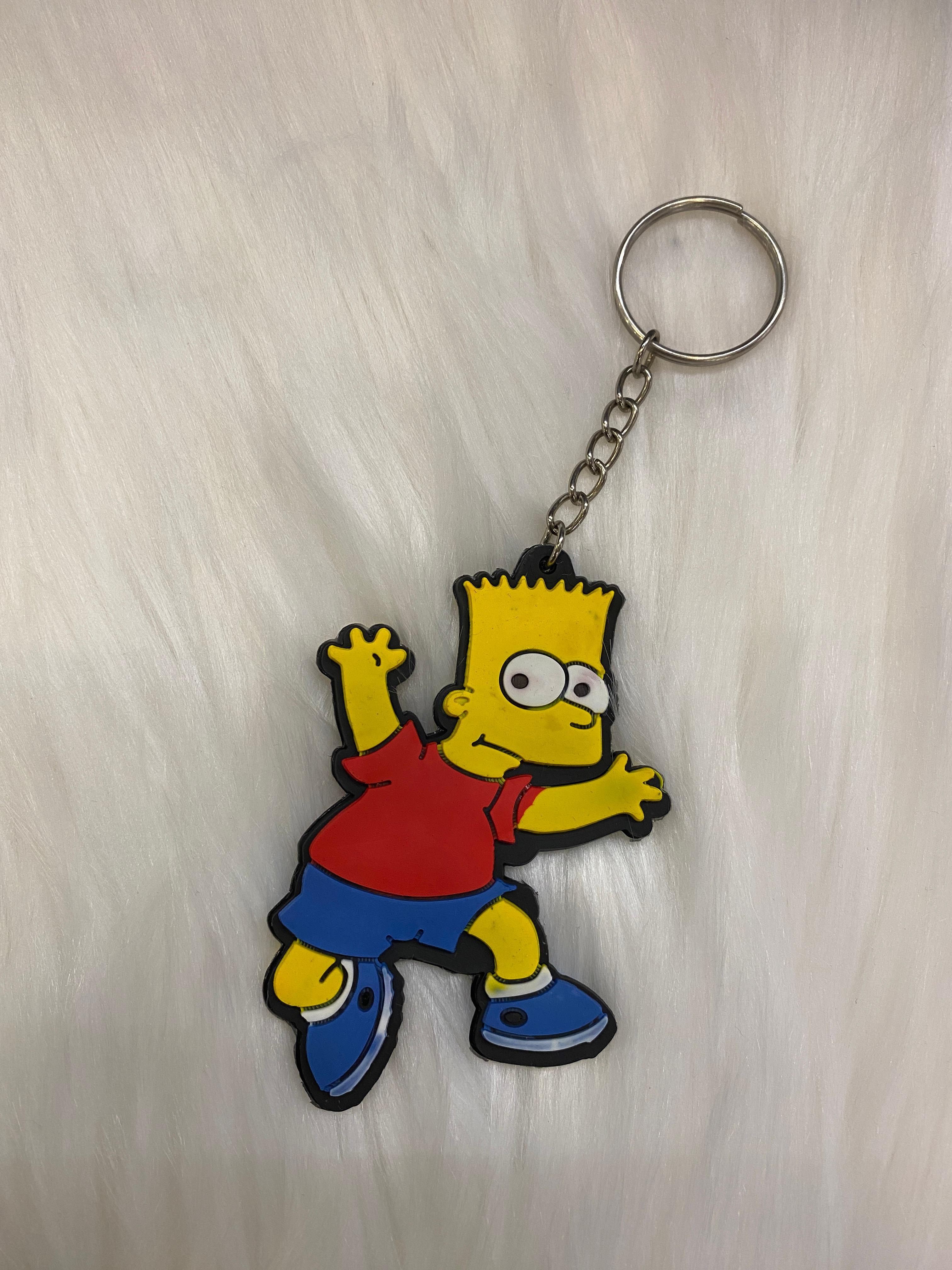 Simpson Silikon Anahtarlık