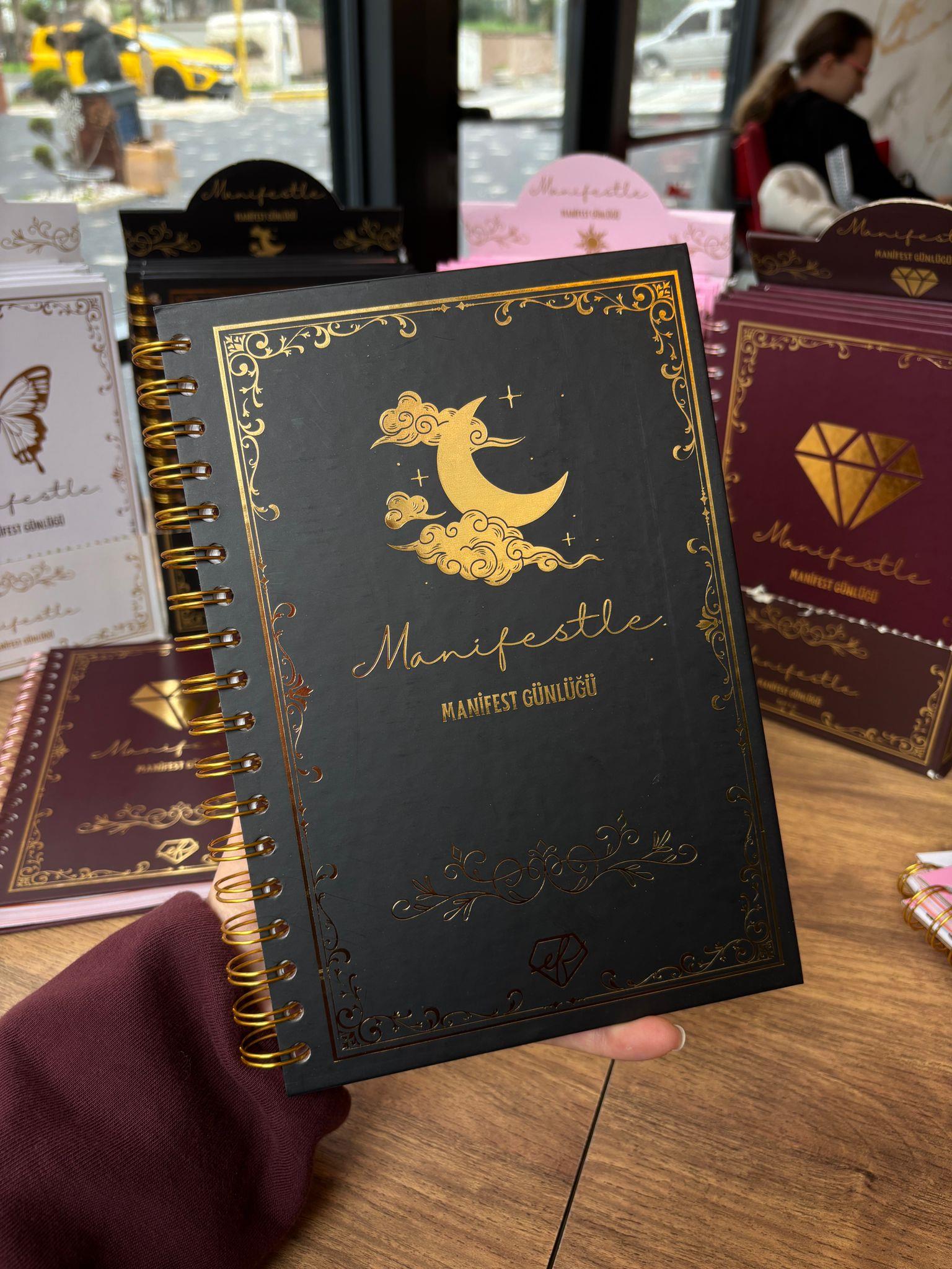 Siyah Manifest Günlüğü Planlayacı Defter