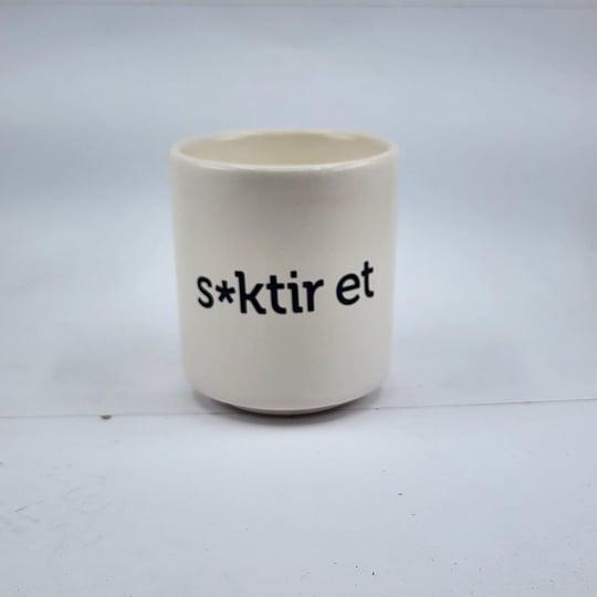 S*ktir Et Tasarımlı Dekoratif Mum
