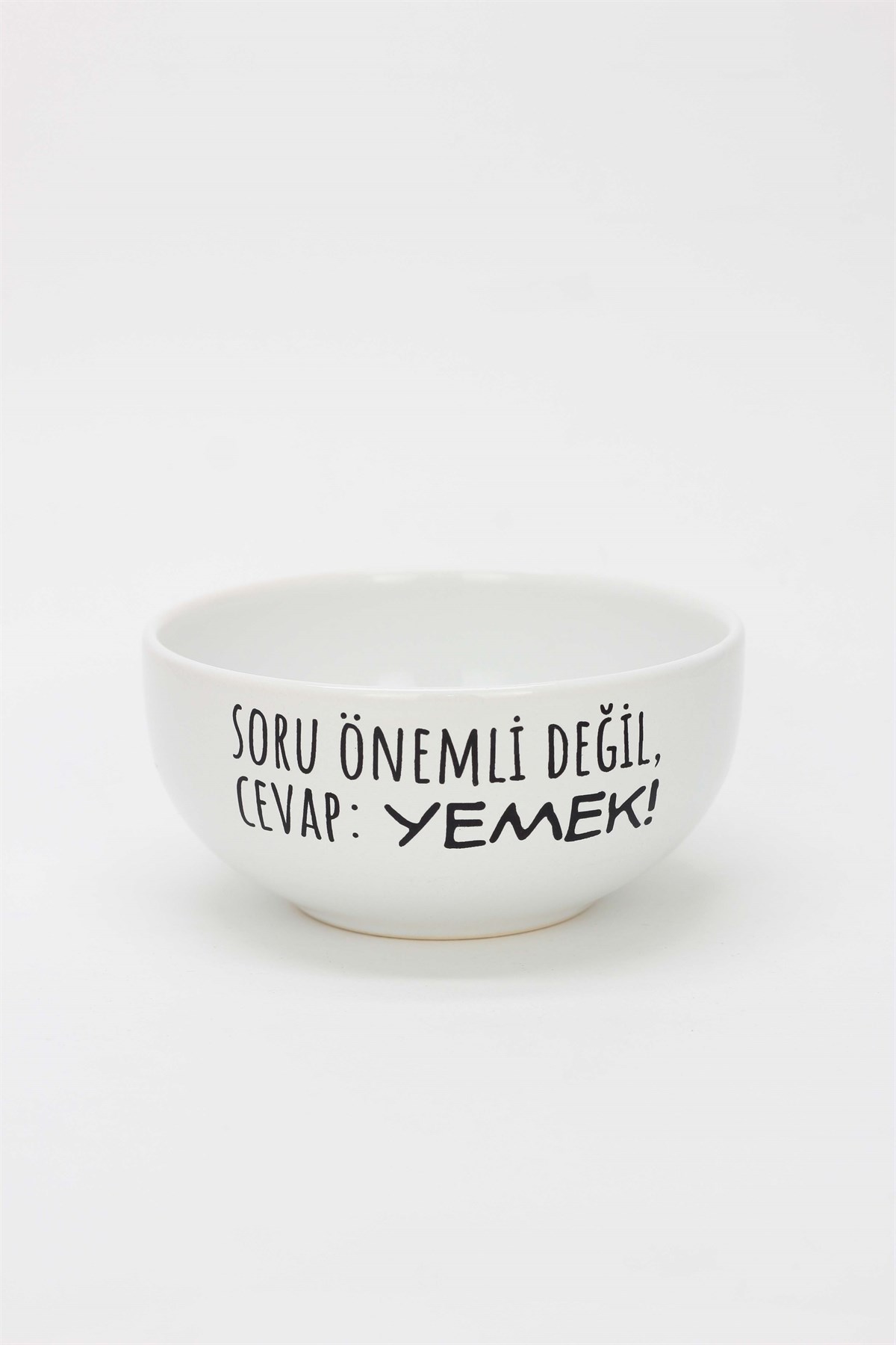 Soru Önemli Değil Cevap Yemek Kase