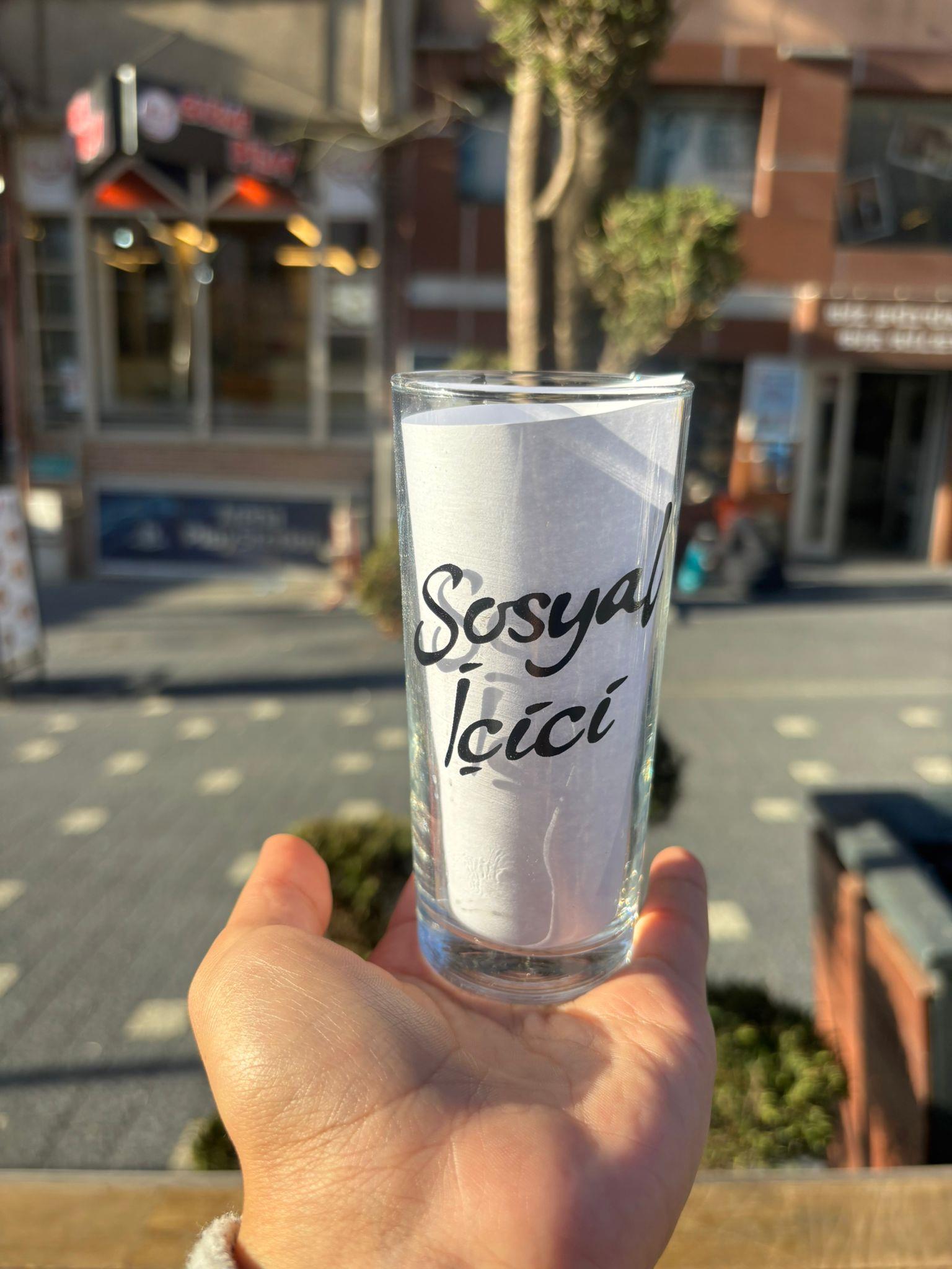Sosyal İçici Rakı Bardağı