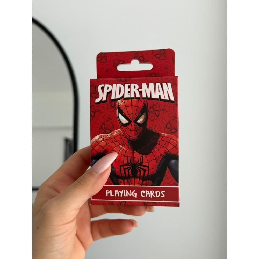 Spiderman Temalı İskambil Poker Kartları - Marvel Severlere Özel!
