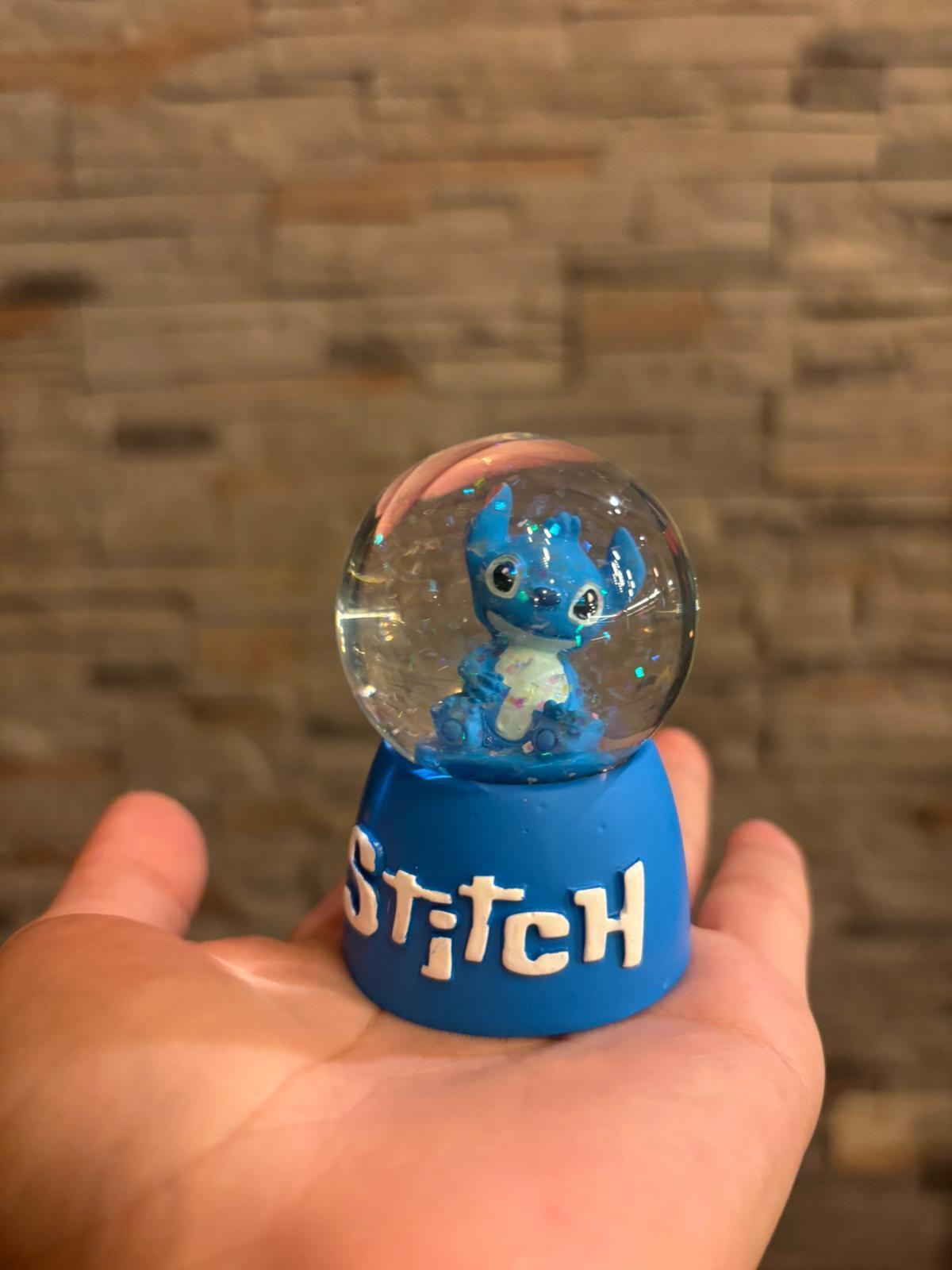 Stitch Mini Boy Işıklı Kar Küresi 