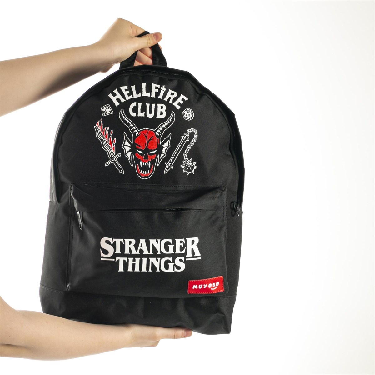 Stranger Things Hellfire Club Baskılı Okul Sırt Çantası