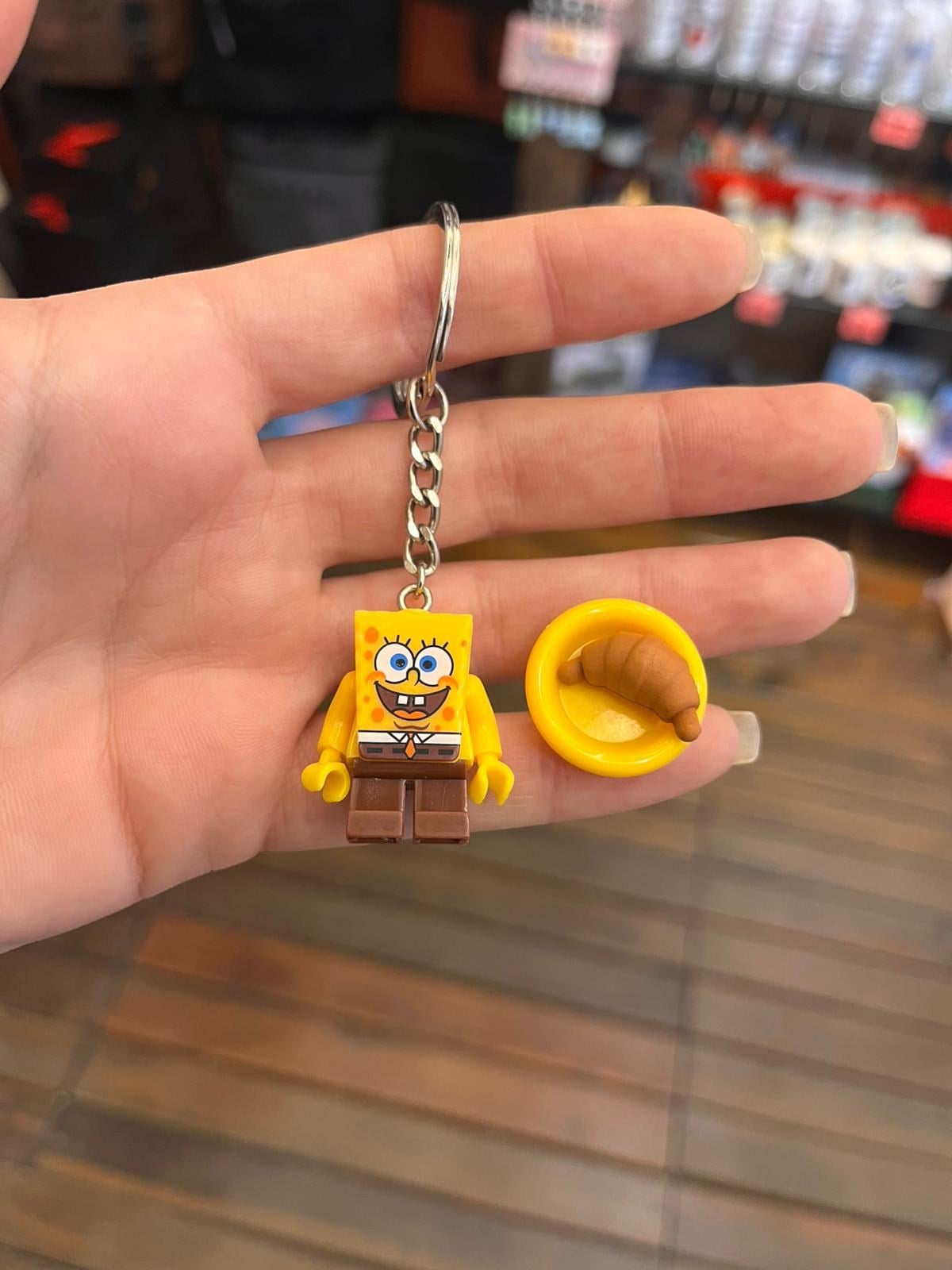 Sünger Bob Lego Anahtarlık
