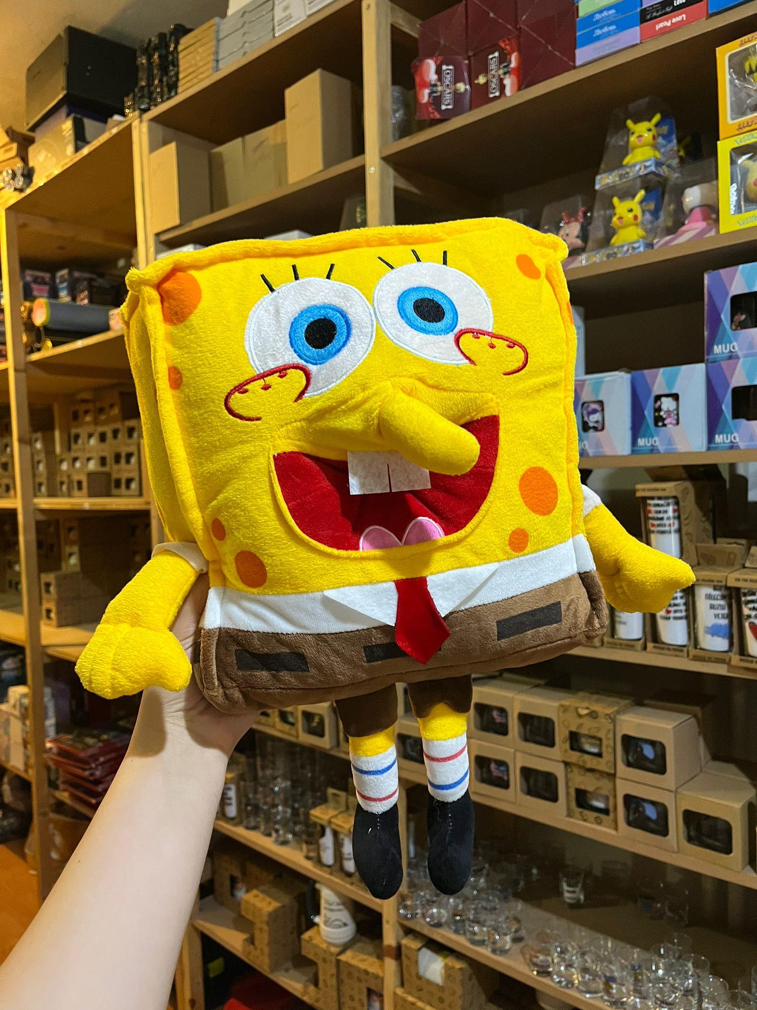 Sünger Bob Peluş Yastık