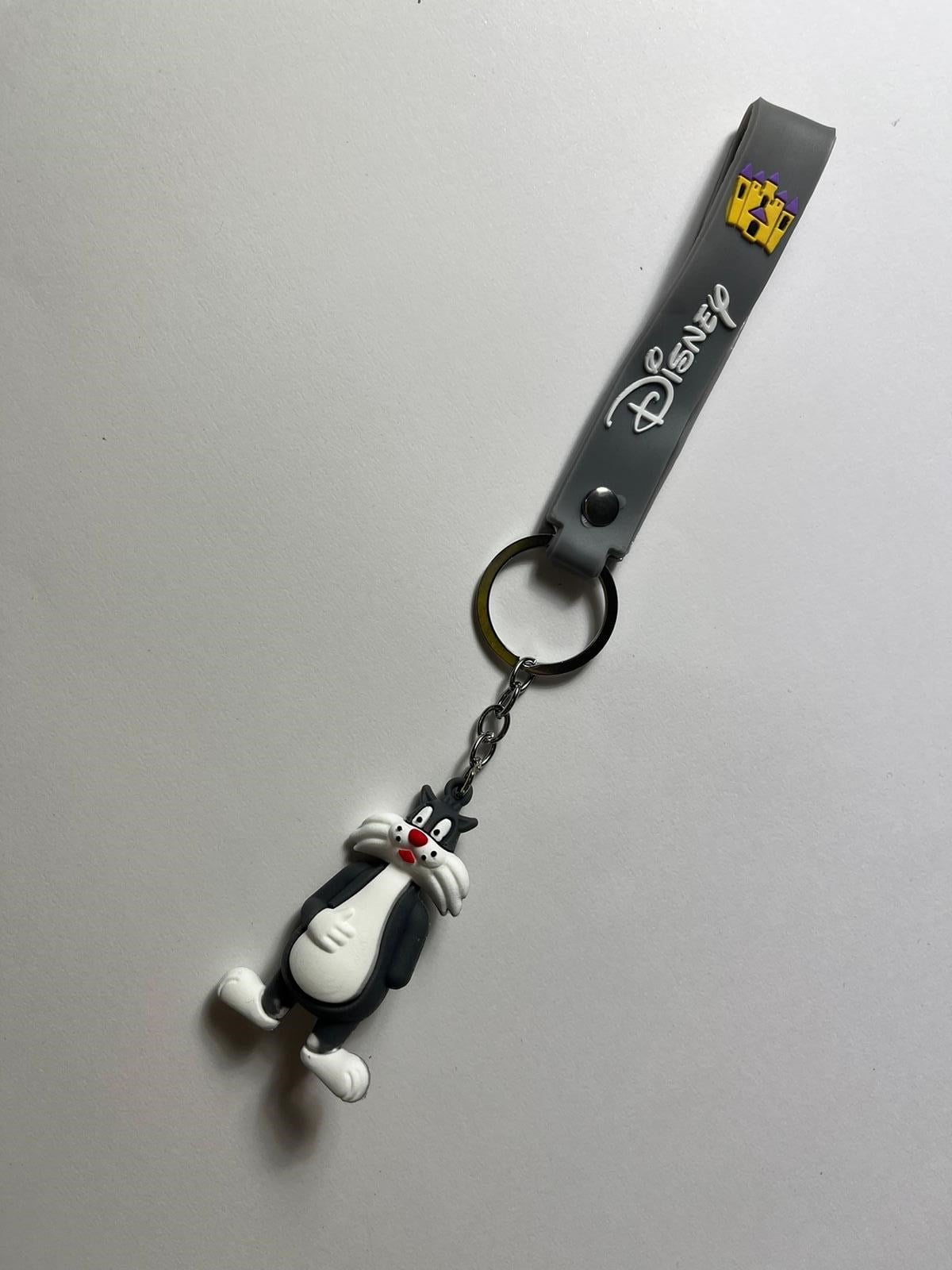 Sylvester 3D Silikon Anahtarlık ve Çanta Süsü