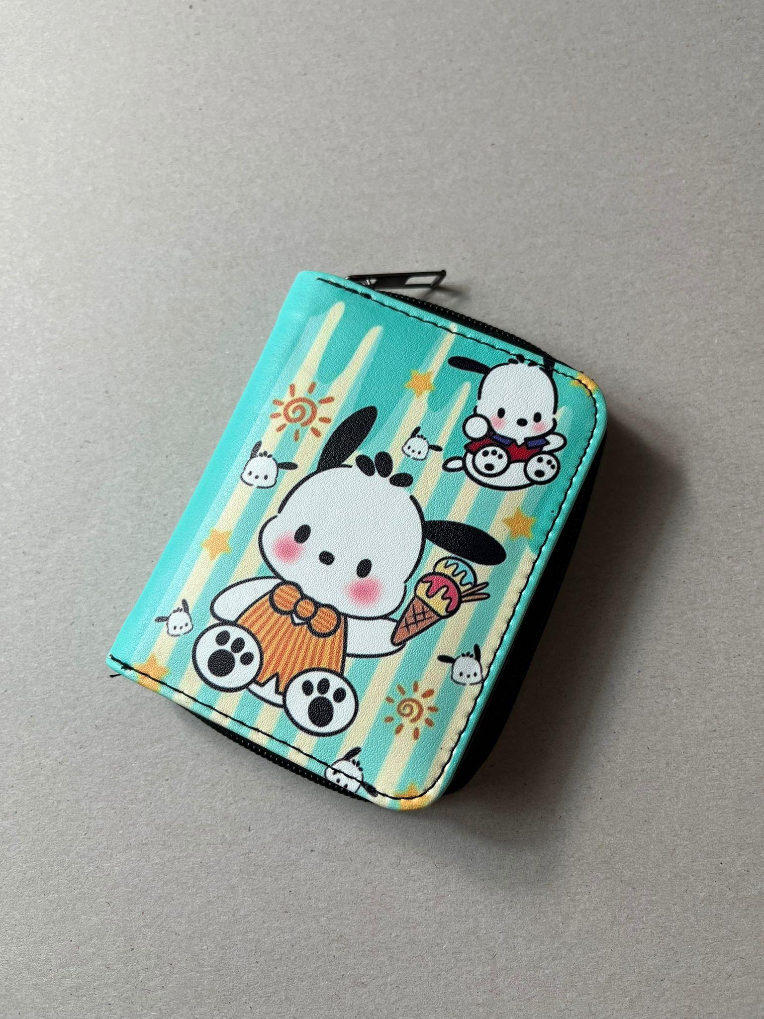 Tatlı Kawai Köpüş Köpek Unisex Cüzdan
