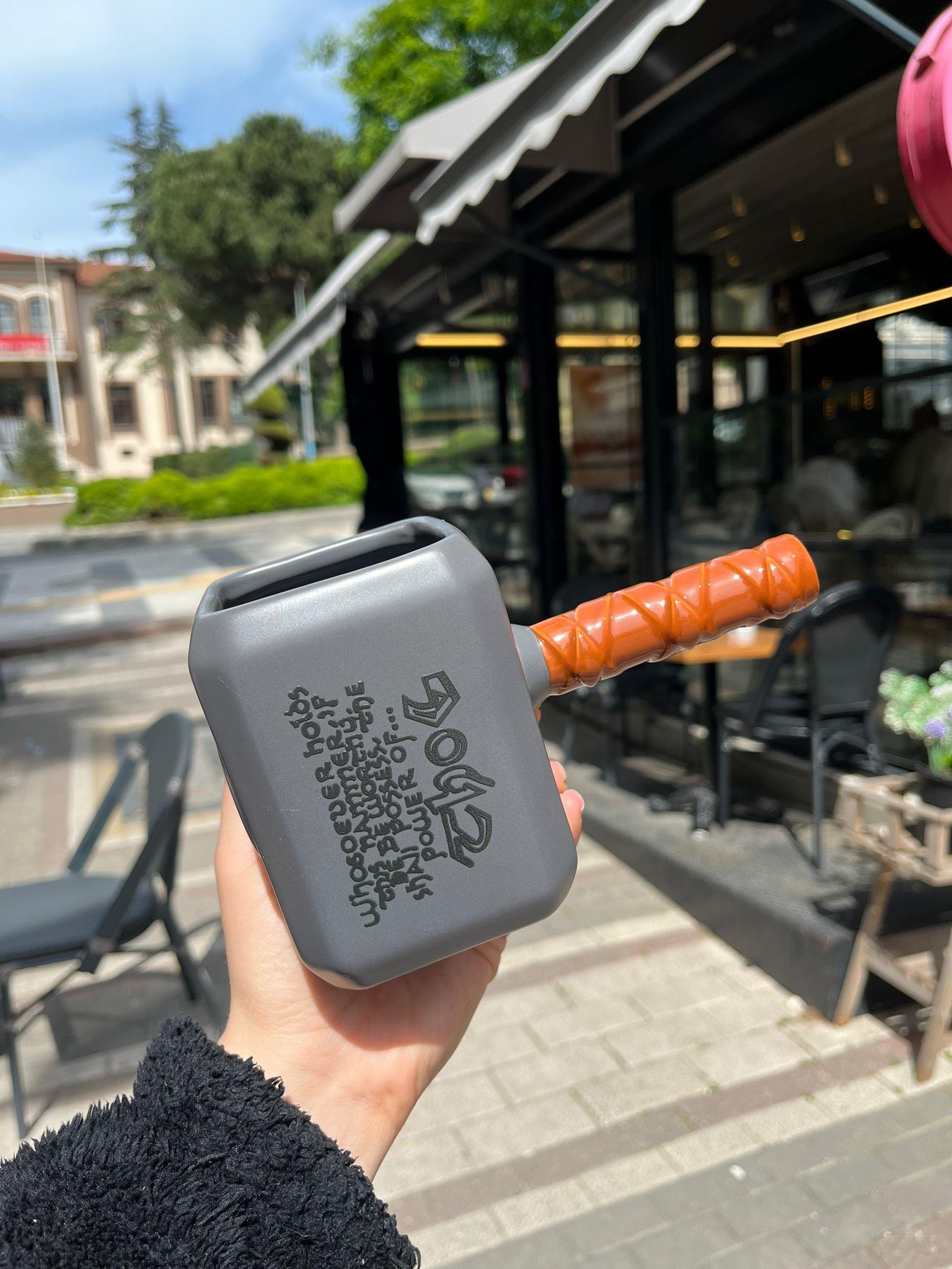 Thor Mjolnir 3D Mug Kupa
