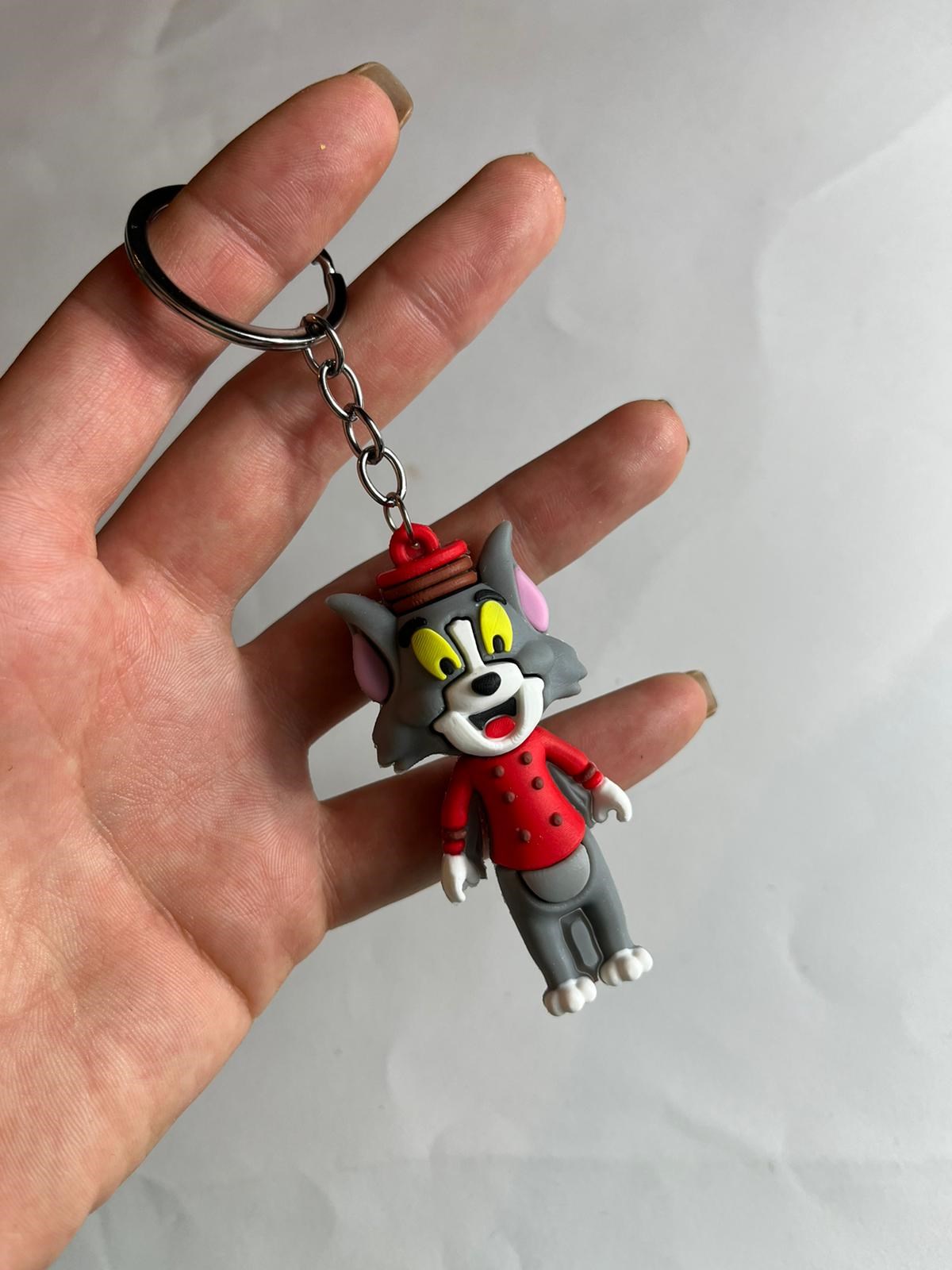 Tom Evcil Kedi 3D Anahtarlık