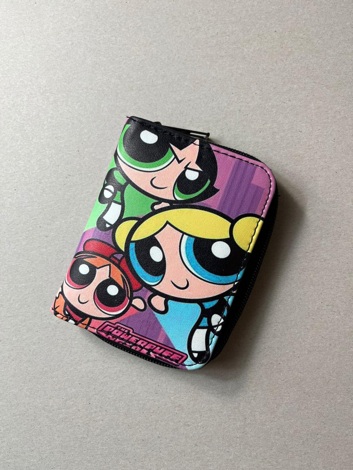 Üç Küçük Kızçe Powerpuffgirls Unisex Cüzdan