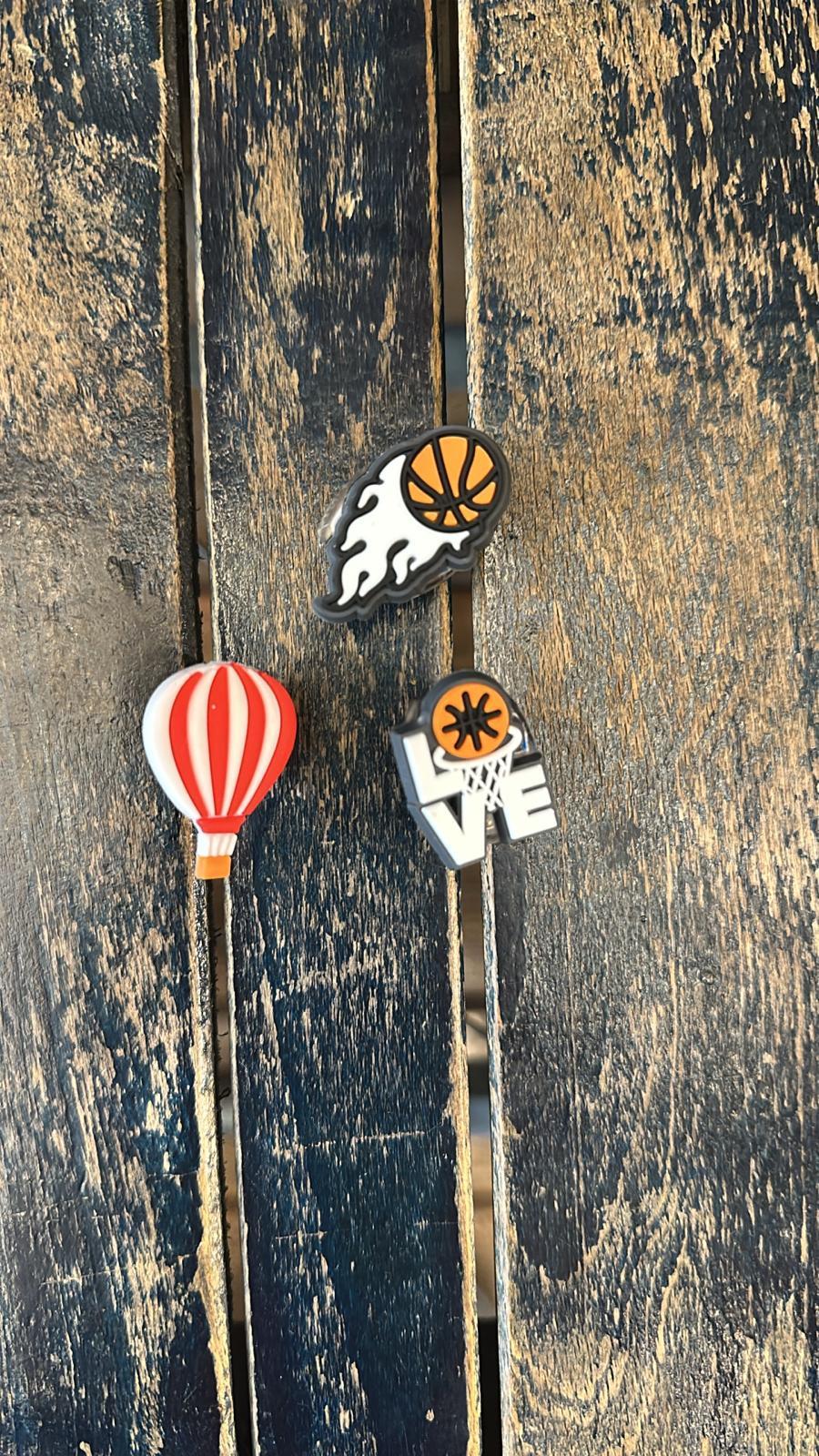 üçlü crocs terlik süsü