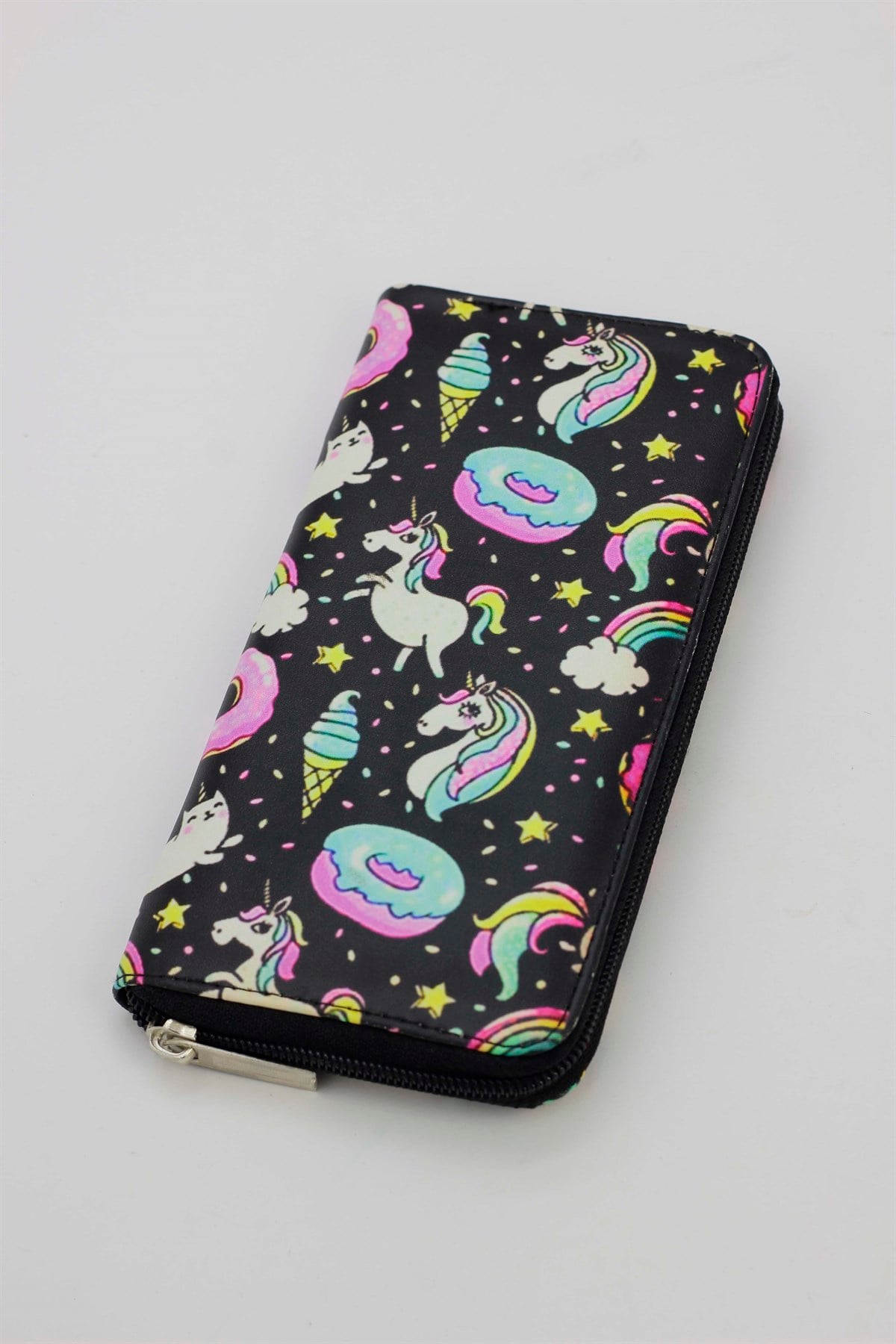 Unicorn Donut Dondurma Uzun Cüzdan