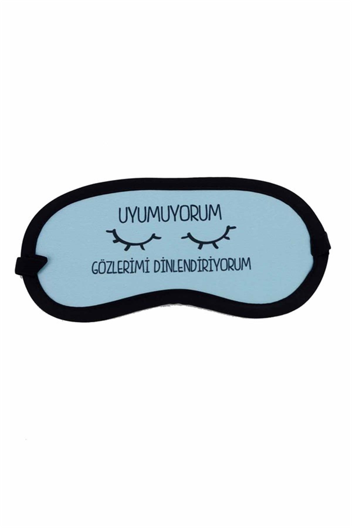 Uyumuyorum Gözlerimi Dinlendiriyorum Uyku Bandı