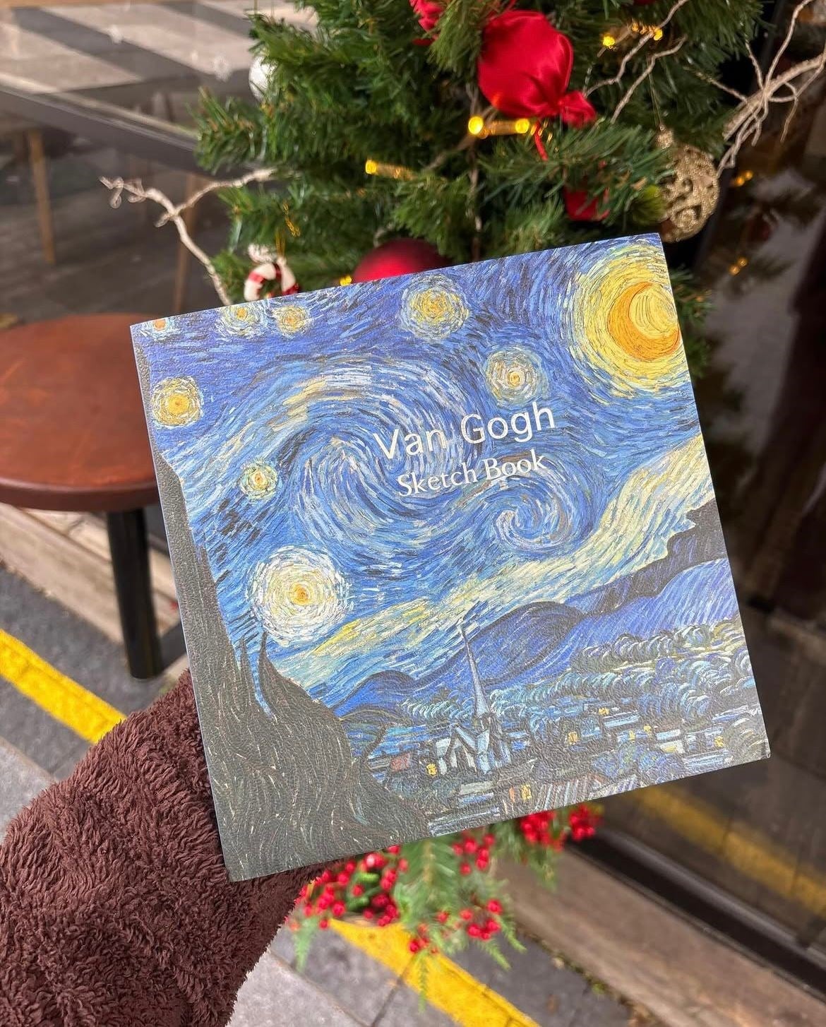 Vincent van Gogh Yıldızlı Gece Tasarım Resim Çok Amaçlı Defter