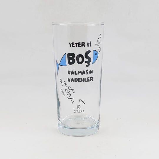 Yeter Ki Boş Kalmasın Kadehler Rakı Bardağı