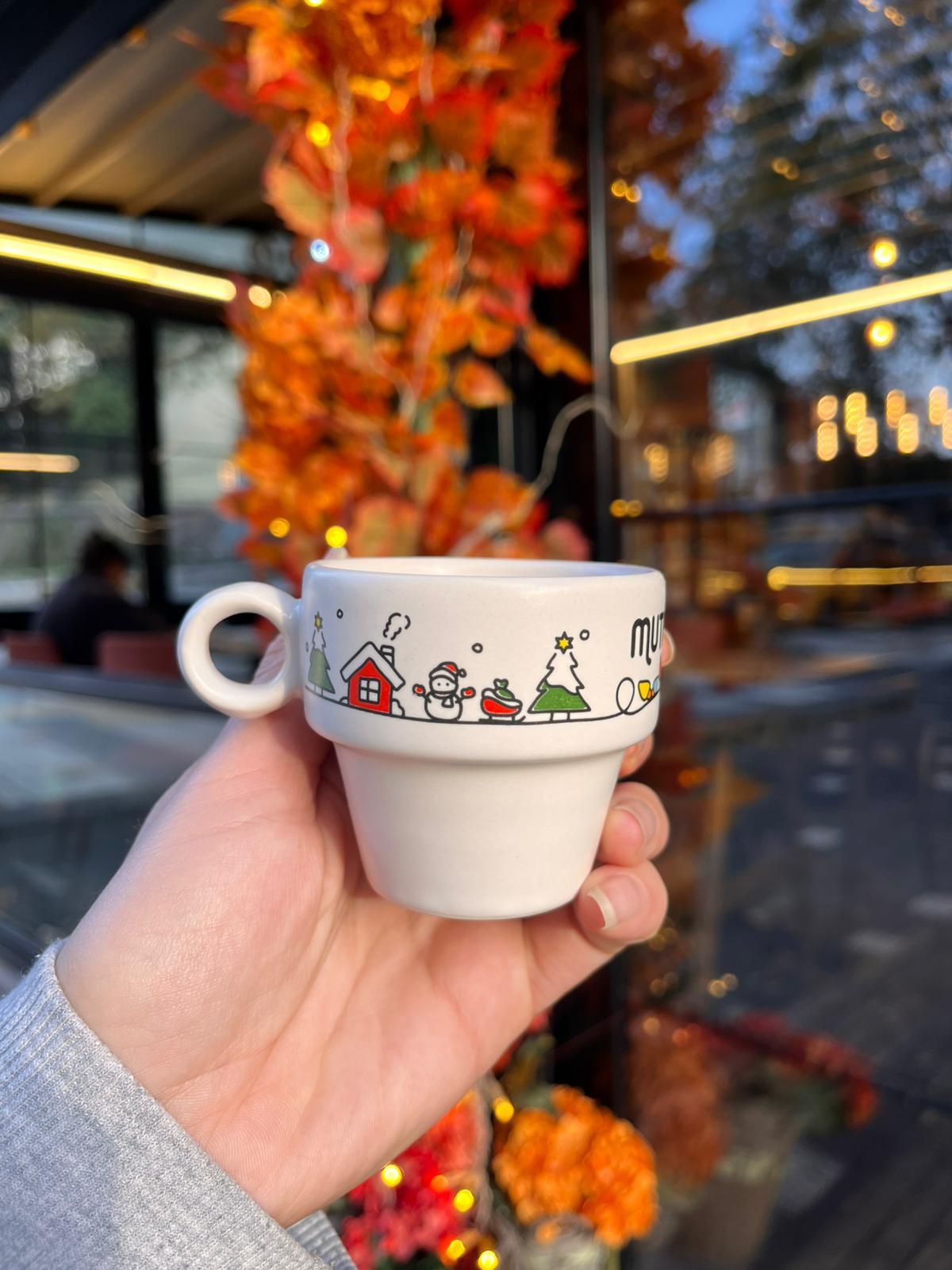 Yılbaşı Özel Espresso Fincanı