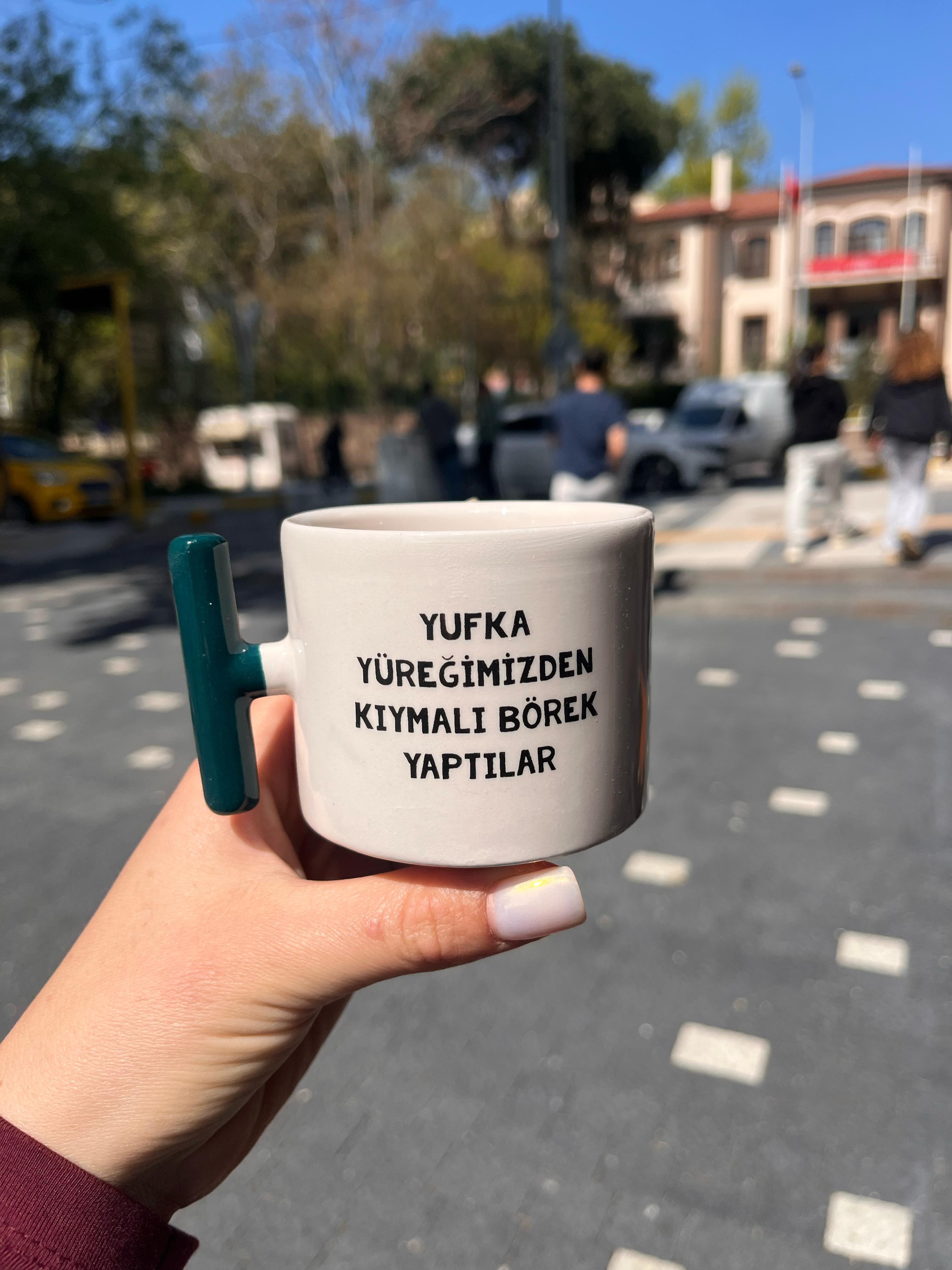 Yufka Yüreğimizden T Kulplu Kupa