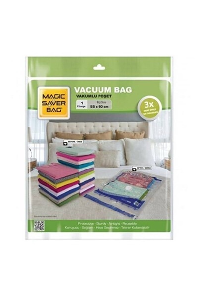 Magic Saver Bag Vakumlu Poşet hurç 55x90 cm I yapimarketsepeti.com