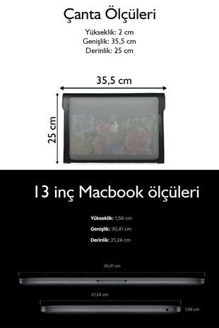 13 inç MACBOOK ÇANTASI KREM M032001-4