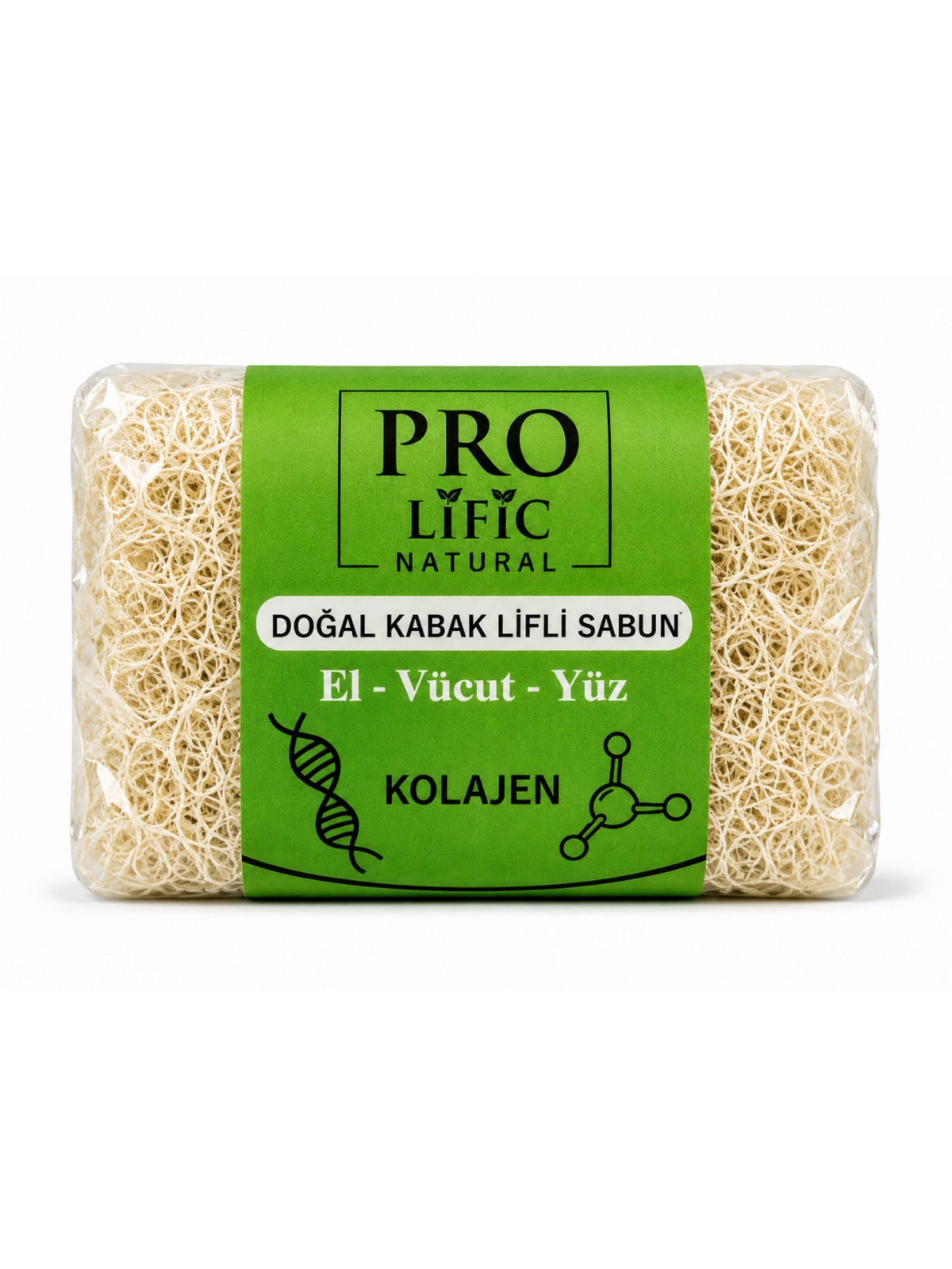 Pro Lific Natural Kolajen Doğal Kabak Lifli Sabun