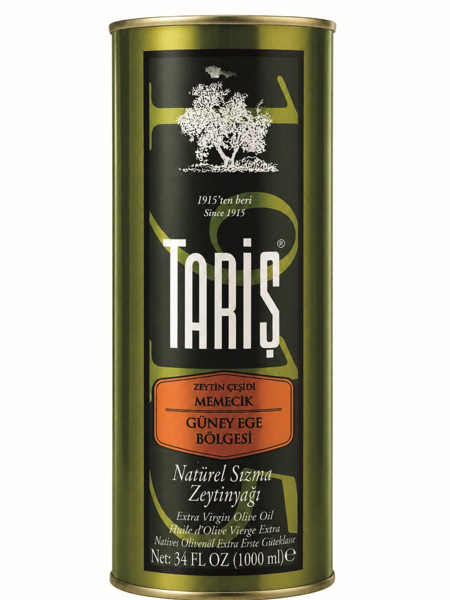 Tariş Güney Ege Natürel Sızma Zeytinyağı 1000 Ml