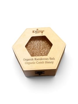 Ahşap Kutulu Organik Karakovan Balı 450Gr