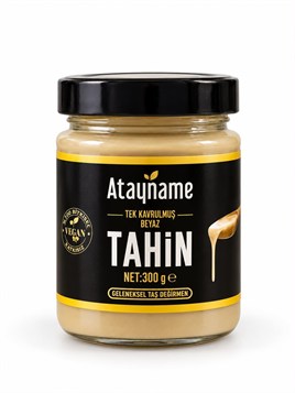 Atayname Tek Kavrulmuş Beyaz Tahin 300 G