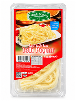 Kahvaltı Dünyası Tam Yağlı Taze Telli Peynir 250 Gr