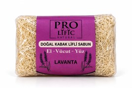 Pro Lific Natural Lavantalı Doğal Kabak Lifli Sabun