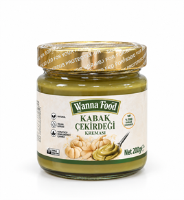 Wanna Food Kabak Çekirdeği Kreması 200 Gr