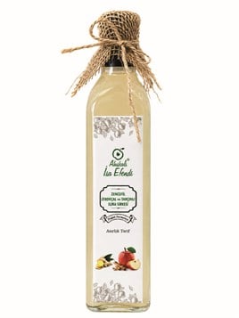 Zencefil - Zerdecal - Tarçınlı Elma Sirkesi 500 Ml (İsa Efendi)