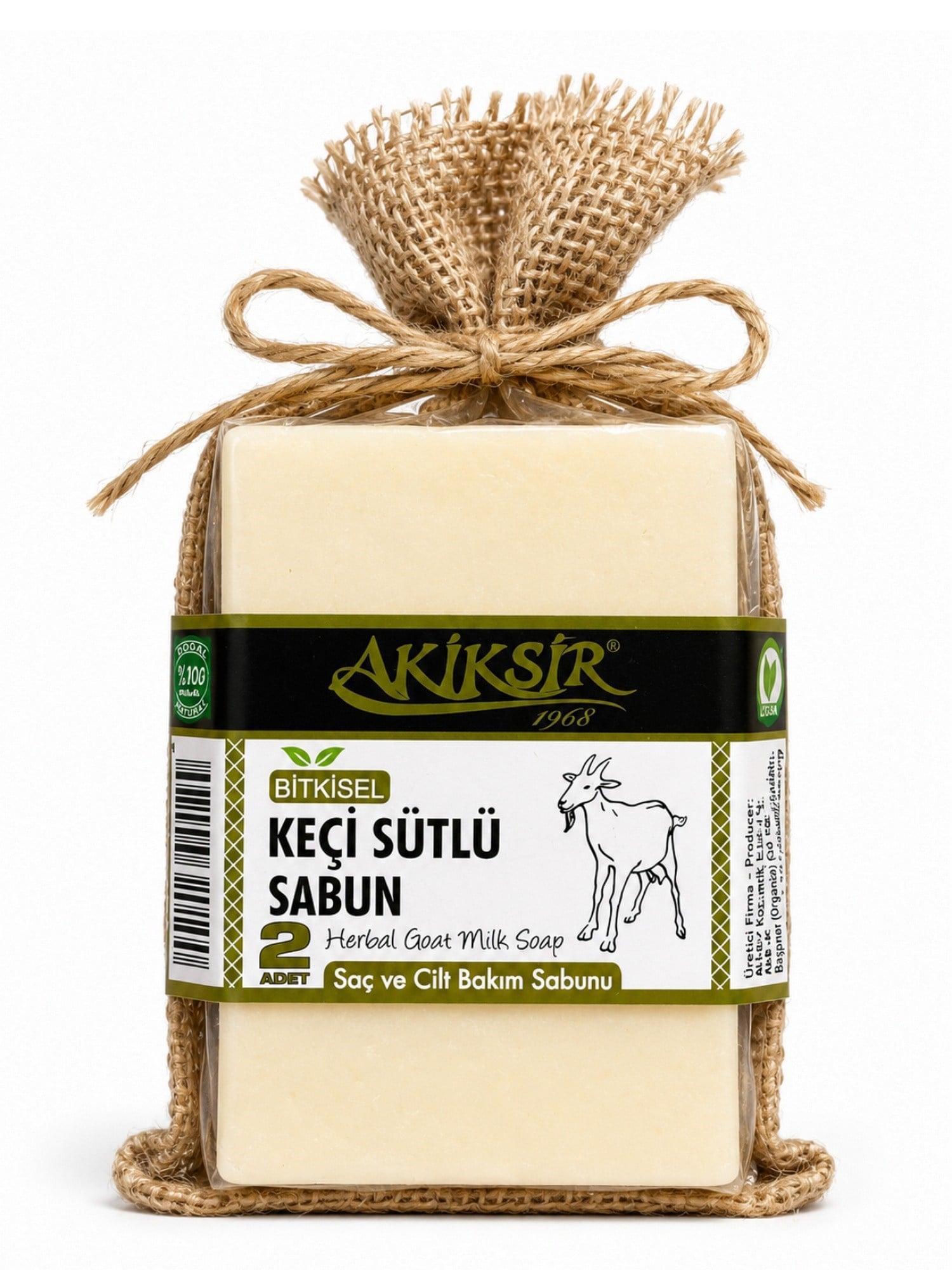 Akiksir Keçi Sütü Sabun