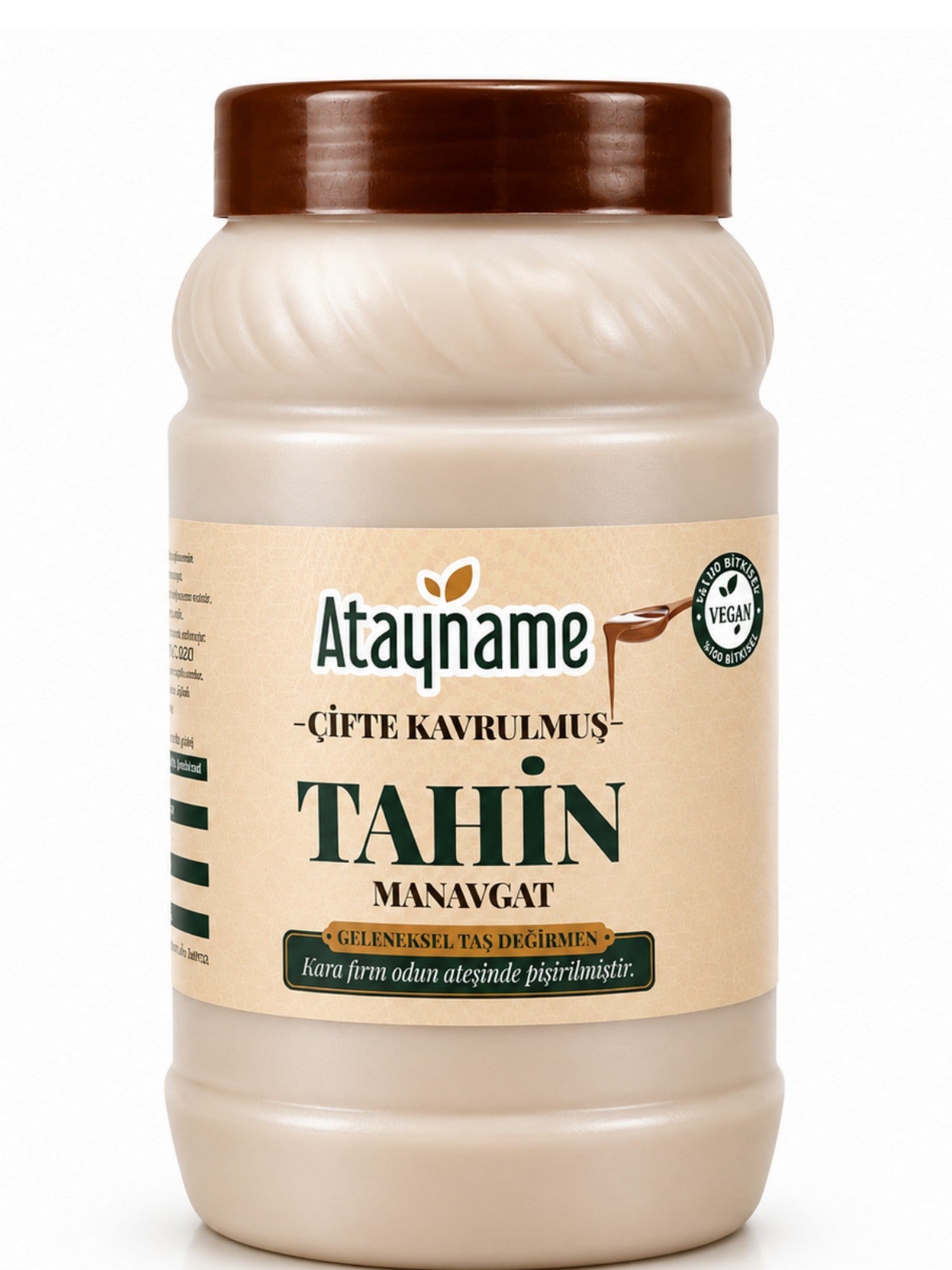 Atayname Manavgat Çifte Kavrulmuş Tahin 900 G
