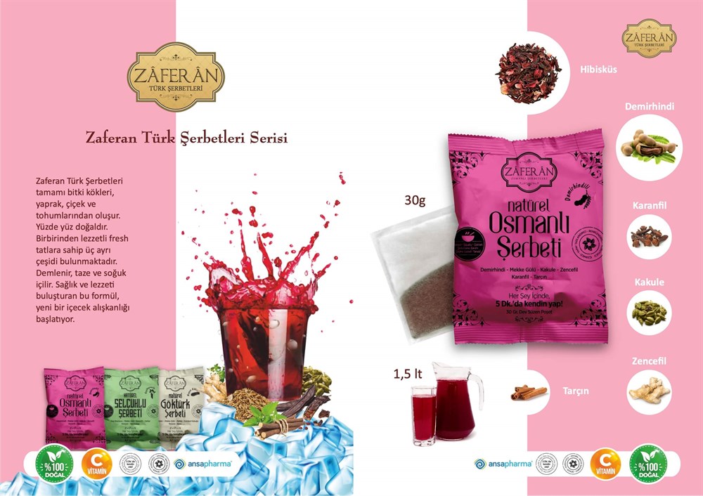 Demirhindili Osmanlı Şerbeti