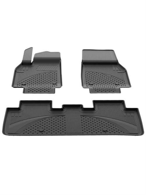 Tesla Model Y Juniper 2025+ Uyumlu SAHLER 4.5D PRO Premium Oto Havuzlu Paspas - Model Y Juniper 2025+