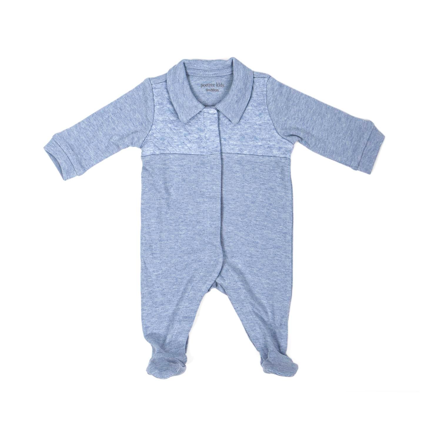 Tulum - Chevron Blue Bebek Tulum - Poetree Kids