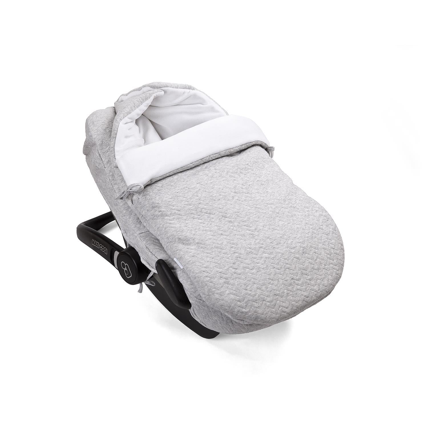 Araba Koltuğu Kılıfı - Chevron Grey Araba Koltuğu Kılıfı - Poetree Kids