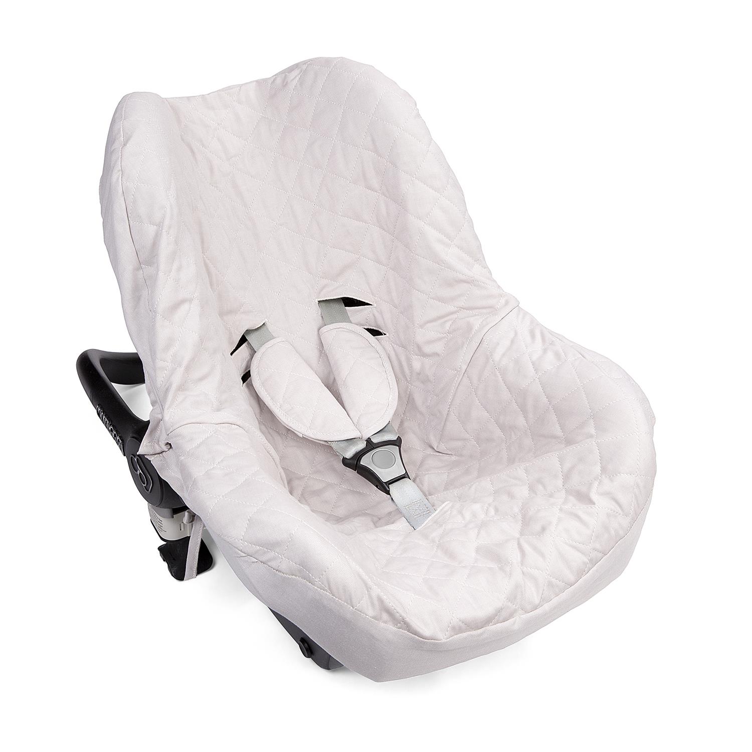 Araba Koltuğu Kılıfı - Oxford Taupe Araba Koltuğu Kılıfı - Poetree Kids